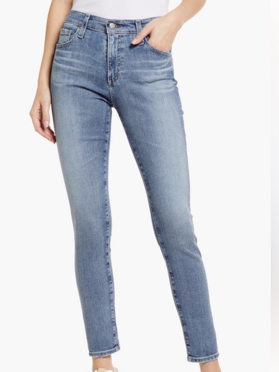 AG Jeans Denim - AG Jeans Farrah High Waist Skinny Jeans // 32